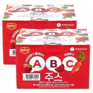 롯데칠성음료 델몬트 ABC 주스 240ml 24개