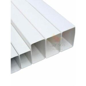 플라스틱 각파이프 길이 건축 시공 경사 1M 배수관 저 티셔츠 사각 건축자재