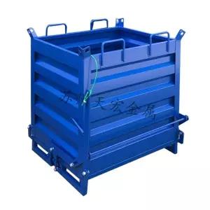 지게차 하역 철수집통 폐기물 클라크 블루 덤핑 덤핑상자 합금 화이트