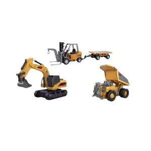 1/64 중장비 RC카 자동차 포크레인 무선조정 미니 지게차