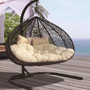 베란다 행잉체어 라탄 방수 방석 스윙 야외 대형 사이즈 기본 좌석 펜션 체어 그네 쿠션
