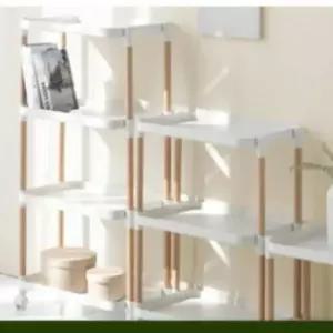 이동식 선반 4단 565x355x1035mm 미용실트레이 이동트레이