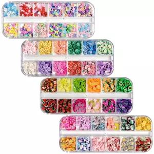 슬라이스파츠 슬라임재료 네일아트재료 데코덴파츠 토핑 파츠 20개