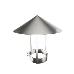 삿갓 적용 옥상 연통 스텐 부속품 닥트 배기 빗물 지붕 커버 댐퍼 화목난로 배기캡