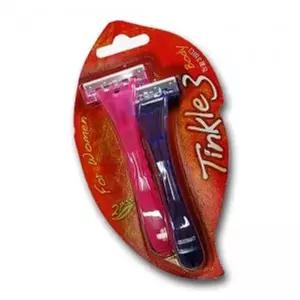 팅클 3 여성용 2p 휴대 바디 면도기 다리털면도 다리털 수염 제모