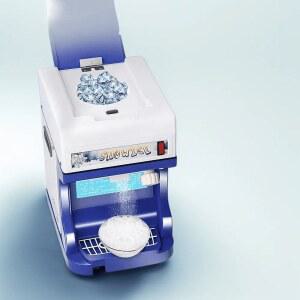 업소용 빙수기계 눈꽃 얼음 기계 750W 팥빙수 눈송이 우유 터치 제빙기