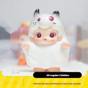 트렌디 팝 도트 동화 마을 시리즈 블라인드 박스 귀여운 수제 선물 유령 왕자 광대 데스크탑 자동차 장식