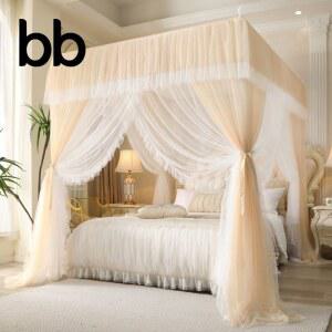 킹사이즈 사계절 레이스 공주침대 이중사 암호화 공주님 샴페인 보람 캐노피 신상