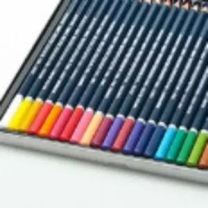 수채 색연필 틴케이스 36색 색연필케이스 철제펜케이스