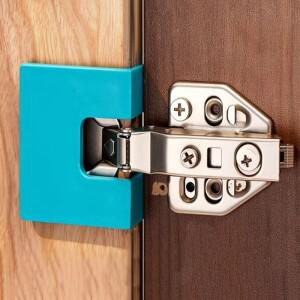 힌지 퀵 마그네틱 설치 포지셔닝 피스 캐비닛 도어 포인트 고정 플레이트 목공 도구