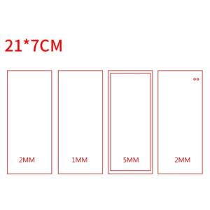 DIY 빈 카드 벽돌 투명 아크릴 플레이트 금형 접시 손으로 만드는 Craft