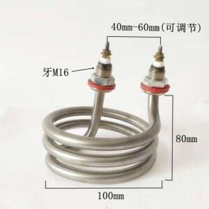 돼지꼬리히터 달팽이히터 전원OFF 퐁당 가열봉 건식 3000w 기본형 전열봉