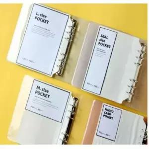 A6 포토카드 포켓 앨범북 포토다이어리