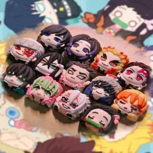 귀멸의 칼날 키캡 포인트 캐릭터 DIY 커스텀 키보드 이노스케 네즈코 이즈쿠