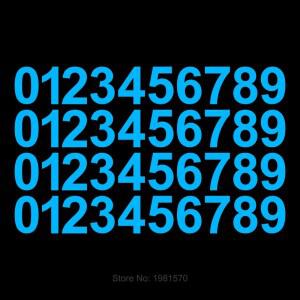 숫자 스티커 0 ~ 9 DIY 앨범 수제 스크랩북 서랍 기호 노트북 자동차 도어 벽 스위치 번호 매기기