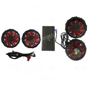 부착형 선풍 USB 허리선풍기 9x3 작은 목걸이형 현장직 초경량 95cm 강풍