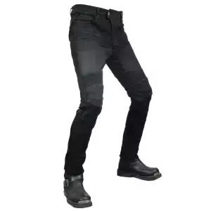 매쉬라이딩진 오토바이바지 여름용 케블라 바이크 블루