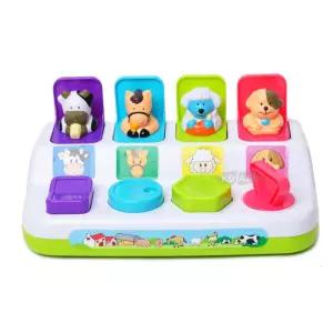 아기 버튼 장난감 동물 손운동 소근육 유아 집중력 18개월 2살