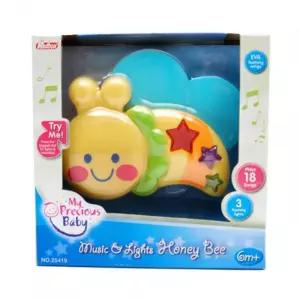 1살 장난감 멜로디 버튼 아기선물 꿀벌 호기심 여아 놀이용품