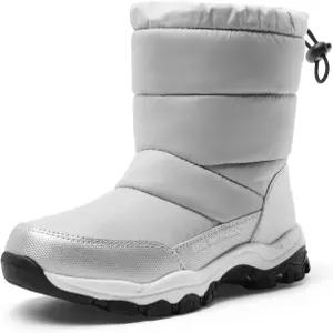 드림 페어즈 소년 소녀 스노우 부츠 경량 미끄럼 방지 미드 송아지 겨울 신발 리틀/빅 키드용