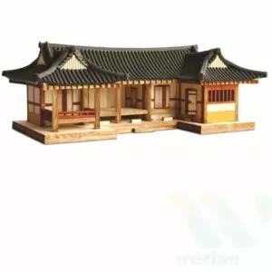 위라이즈 조립 기와집 만들기 우드조립 우드키트 나무DIY