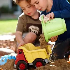 모래놀이 덤프트럭 중장비 장난감 유아 조카선물 카페 4살 6살 공사장 두돌