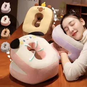 리브하우스 4컬러 편하고 안락한 낮잠베개 다용도 휴식 쿠션베개 830591