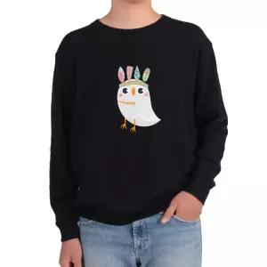 기모맨투맨 올빼미 아기 인디언깃털 디자인 다양한 색상 사이즈 [APL9715]