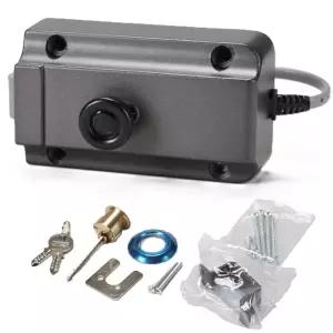 대문 울타리문 미는문용 열쇠 잠금 AC 전기 개폐기 단독주택 펜스문 도어락 정원