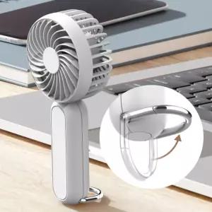 초미니손선풍기 어린이소형선풍기 키링 휴대용 USB 충전 책상 외출 이유식 식힘