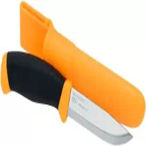 모락니브 동반 스테인리스 톱니 고정 칼날 칼 4.1인치