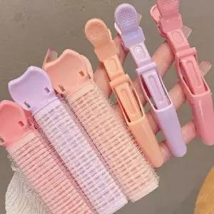 앞머리 볼륨 연출 헤어롤 고정 집게 헤어스타일링 웨이브 컬 연출 도구 세트