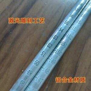 막대자 원통형 측량 막대 파이프 공업용 25MM 눈금자
