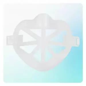 (색상 화이트)숨쉬기편한 사이즈조절 마스크실리콘 가드B형10개