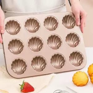 마들렌 빵틀 고양이 휘낭시에 모양 간식 쿠키틀 미니빵