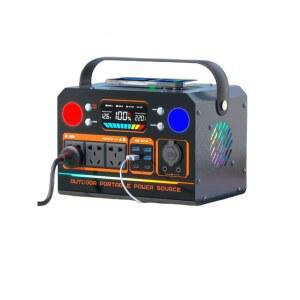 소형 파워뱅크 600W 듀얼 출력 캠핑 인산철 변경 220V 레드 캠핑용 보조 블랙박스