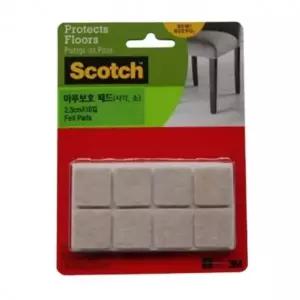 ( )마루보호 패드 사각 16매 의자발커버 긁힘방지패드