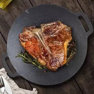 (옵션 33cm)캠핑용그릴 고기불판 소고기불판 바베큐그릴