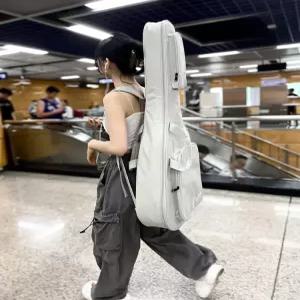 우크렐레 가방 백팩 기타 커버 36인치 41인치 케이스 스트랩 수납 휴대용 소프트