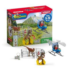 슐라이히 공룡 - 헬리콥터 구조 디노 5세용 플레이셋 플레이셋+