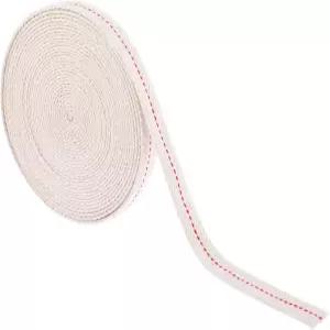 램프 면용 오일 윅 16.5피트 1/2인치 와이드 플랫 퓨어 코튼 두꺼운 캔들 버너 랜턴 스토브 용품용 교체