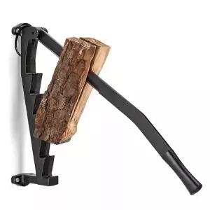 쪼개는 장작패는 패는 땔감 장작 유압도끼 절단 유압 기계 통나무 벽걸이장