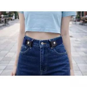 노버클 버클없는벨트 캐주얼 허리벨트 프리사이즈 빅사이즈벨트