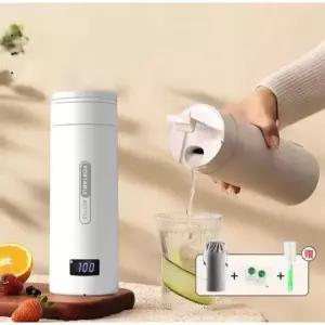 스마트 컴팩트 미니 전기포트 여행용 커피포트 컵 보온병 300ml 표준 없음 뚜껑 끓임