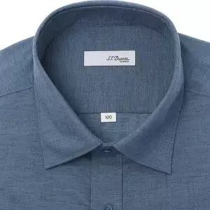 [대구백화점] [듀퐁셔츠]린넨 믹스 소재를 사용한 비지니스셔츠(SE6SM12LS705SNY)