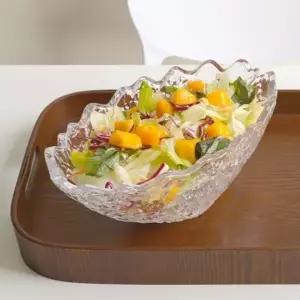 넓은 빙수볼 깊은 화채볼 원형 유리샐러드볼 타원형 홈파티그릇