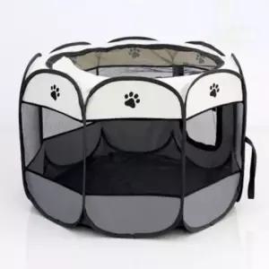 애견방수텐트 강아지 코너 방수 텐트 차콜그레이 특대형 원터치 1P