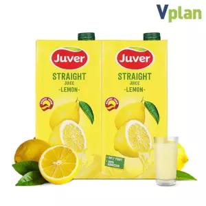 브이플랜 스페인 NFC 착즙 레몬즙 원액 1LX2개 레몬 수 주스 물 하이볼