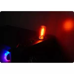 단색-블루 엠비언트 무드등 가정용 차량용 USB