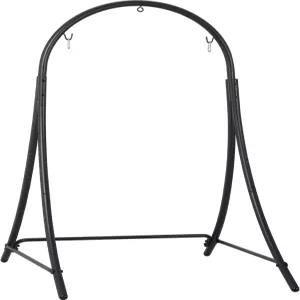 ANOW 조절 가능한 해먹 의자 스윙 스탠드 전용 실내 실외용 안전 후크가 있는 튼튼한 걸이 최대 400파운드